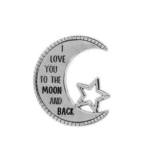 To The Moon & Back Charm