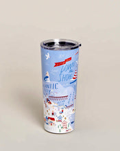 Load image into Gallery viewer, Down The Shore Stainless Steel Tumbler 22 oz.
