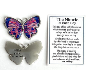 The Miracle of Each Day Butterfly Charm