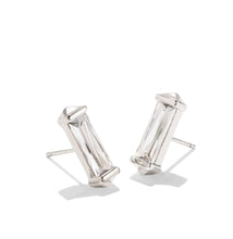 Load image into Gallery viewer, Kendra Scott Fletcher Silver Crystal Studs
