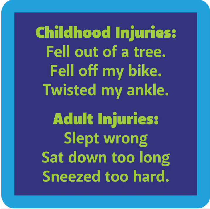 Funny Coaster Childhood Injuries