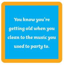 Load image into Gallery viewer, Funny Coaster Clean to Music
