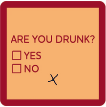Load image into Gallery viewer, Funny Coaster Are You Drunk
