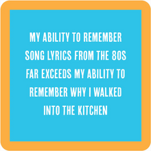 Load image into Gallery viewer, Funny Coaster Song Lyrics
