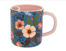 Load image into Gallery viewer, Floral Tea Mugs with Pockets
