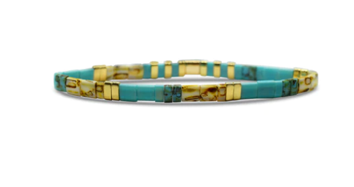 Gigi Morse Code Tila Bracelet