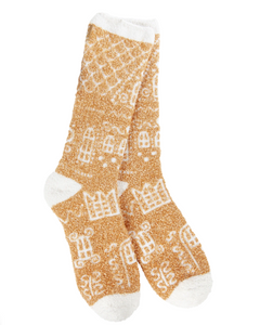 Gingerbread Cottage Socks