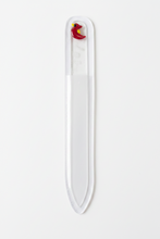 Load image into Gallery viewer, Glass Holiday Charm Nail Files
