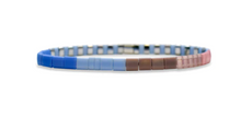 Load image into Gallery viewer, Godmother Morse Code Tila Bracelet
