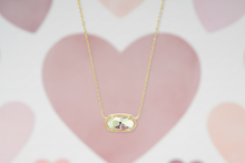 Load image into Gallery viewer, Kendra Scott Gold Elisa Necklace In Dichroic Glass
