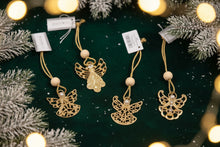 Load image into Gallery viewer, Gold Guardian Angel Ornament
