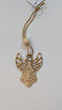 Load image into Gallery viewer, Gold Guardian Angel Ornament
