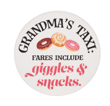 Grandma's Taxi Car Coaster