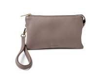 Load image into Gallery viewer, Kedzie Eclipse Convertible Wallet Crossbody or Wristlet in Gray
