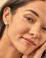 Load image into Gallery viewer, Kendra Scott Grayson Studs in Gold Iridescent Drusy
