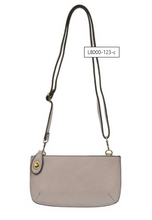 Load image into Gallery viewer, Harbor Grey Mini Clutch/Crossbody/Wristlet
