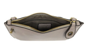 Harbor Grey Mini Clutch/Crossbody/Wristlet