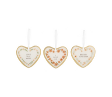 Load image into Gallery viewer, Heart Wreath with Love Message Ornament
