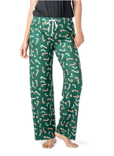 Load image into Gallery viewer, Hello Mello Holiday Lounge Pants Peppermint Twist
