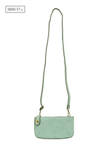 Load image into Gallery viewer, Hint of Mint Mini Crossbody/Wristlet/Clutch
