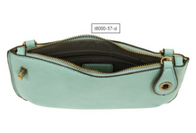 Load image into Gallery viewer, Hint of Mint Mini Crossbody/Wristlet/Clutch
