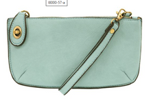 Load image into Gallery viewer, Hint of Mint Mini Crossbody/Wristlet/Clutch
