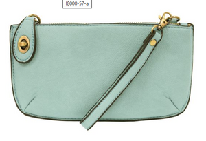 Hint of Mint Mini Crossbody/Wristlet/Clutch