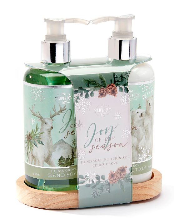 Holiday Scented Hand Soap & Lotion Gift Set