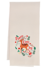Load image into Gallery viewer, Holiday Dish Towels, Deer, Santa or Penguin

