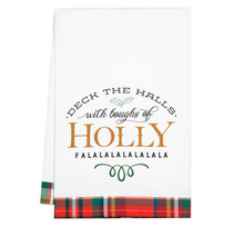 Load image into Gallery viewer, Holiday Message Tea Towels
