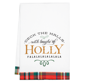 Holiday Message Tea Towels