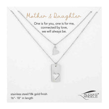 Load image into Gallery viewer, Mother and Daughter Necklace Gift Set
