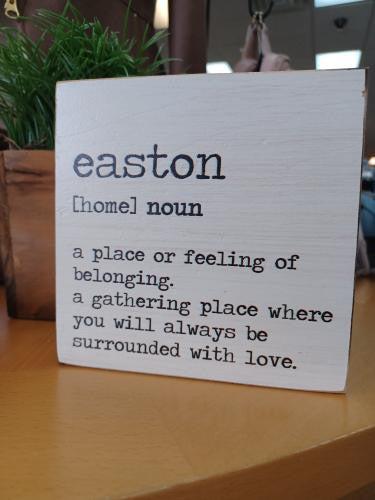 Easton Definition Wooden Block