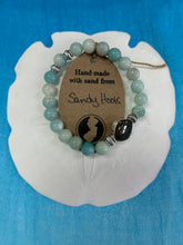 Load image into Gallery viewer, Natural Stone Bracelet with Beach Sand from Sandy Hook, NJ
