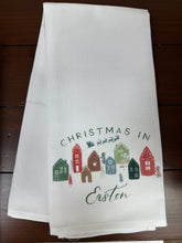 Load image into Gallery viewer, Christmas In Easton Tea Towel
