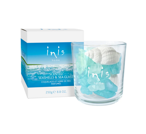 NEW! Inis Energy of The Sea Home Scented Seashells and Sea Glass