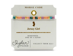 Jersey Girl (Morse Code) Tila Bracelet