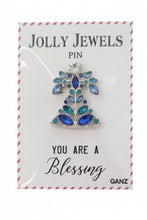 Load image into Gallery viewer, Holiday Jolly Jewel Pins
