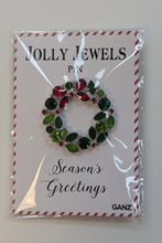Load image into Gallery viewer, Holiday Jolly Jewel Pins
