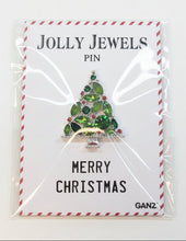Load image into Gallery viewer, Holiday Jolly Jewel Pins
