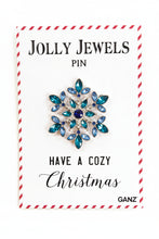 Load image into Gallery viewer, Holiday Jolly Jewel Pins
