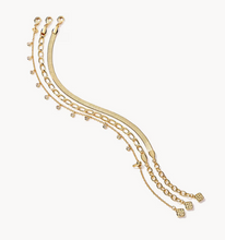 Load image into Gallery viewer, Kassie Set of 3 Chain Bracelets in Gold
