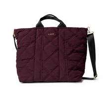 Load image into Gallery viewer, Kedzie Cloud 9 Mulberry Convertible Tote

