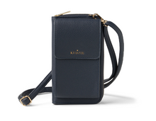 Load image into Gallery viewer, Kedzie Eclipse Smartphone Crossbody in Navy
