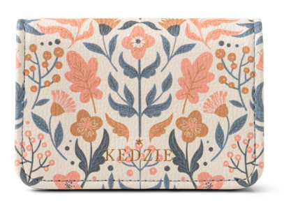 Kedzie Mauve Cash and Card Wallet