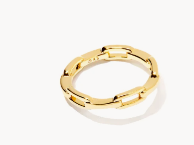 Kendra Scott Andi Band Ring Gold