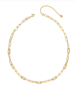 Kendra Scott Bella Chain Necklace White CZ