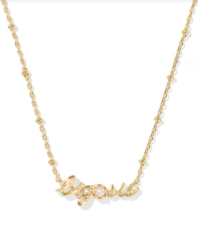 Kendra Scott Big Sis Pendant Pearl Necklace – Something Different
