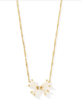 Load image into Gallery viewer, Kendra Scott Blair Bow Small Pendant Necklace Iridescent Drusy
