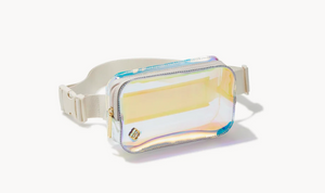 Kendra Scott Clear Belt Bag in Iridescent Something Different Shopping